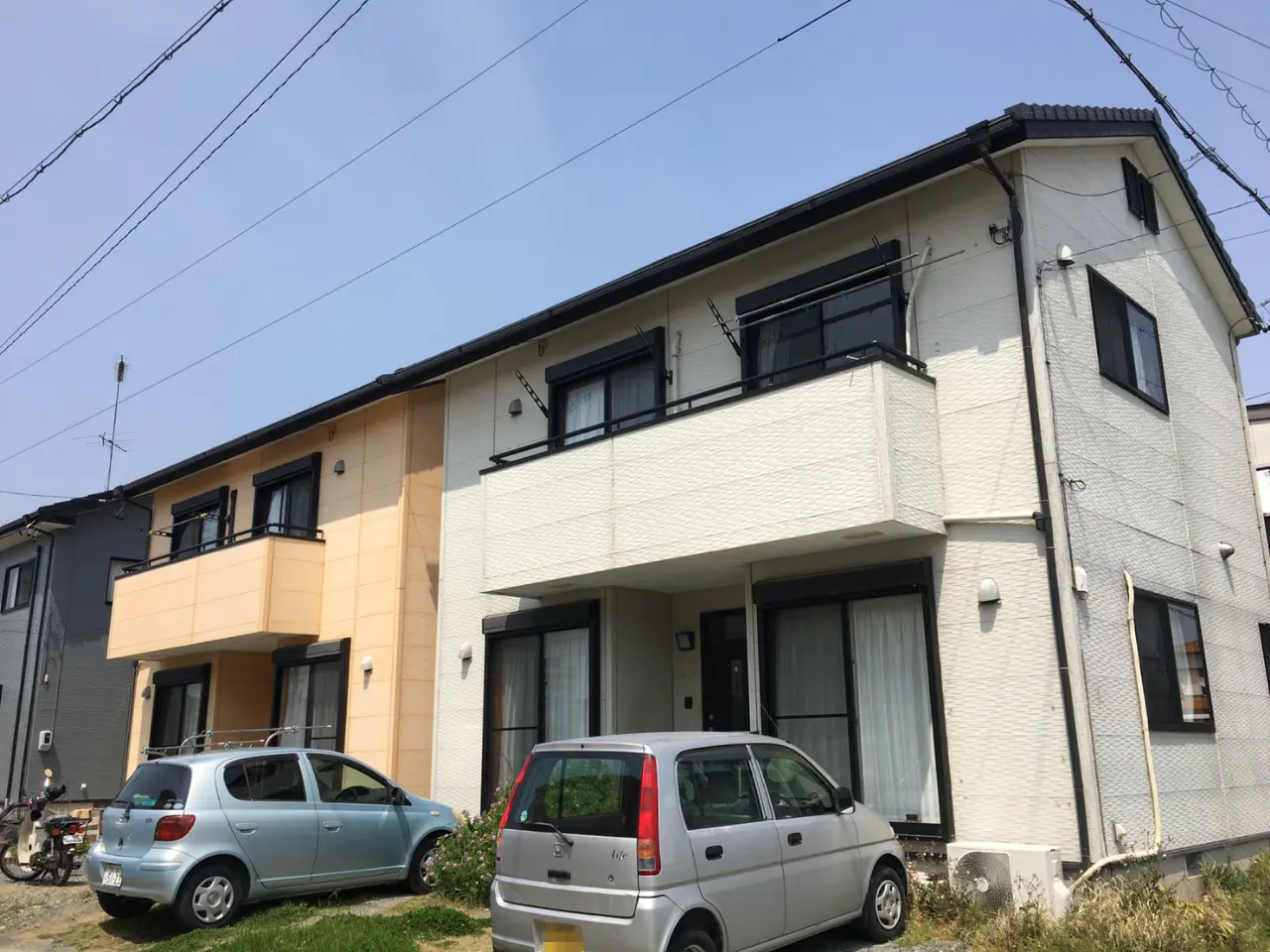 磐田市　借家2棟　外壁塗装工事