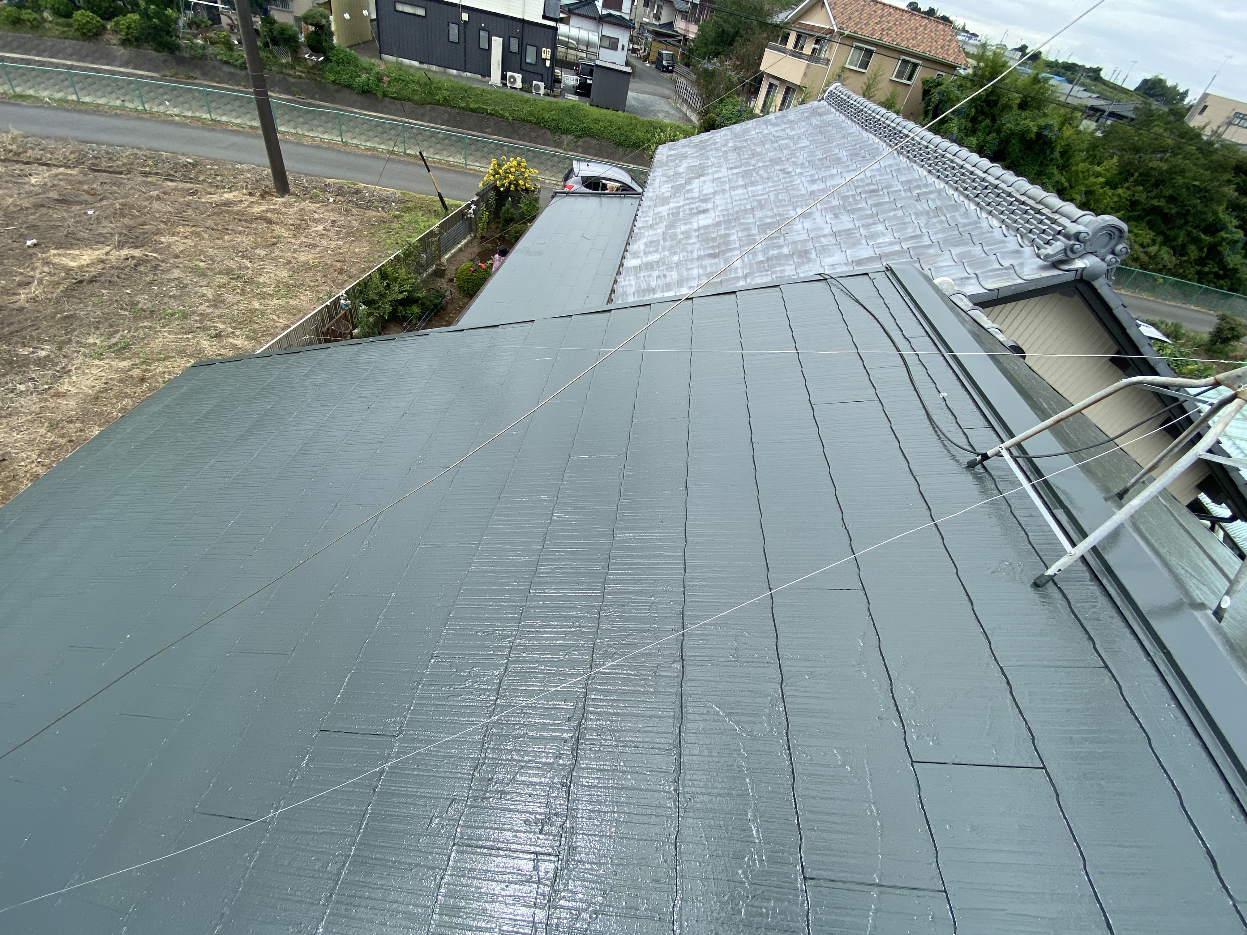 磐田市　屋根・外壁塗装　板金工事　雨漏り修繕