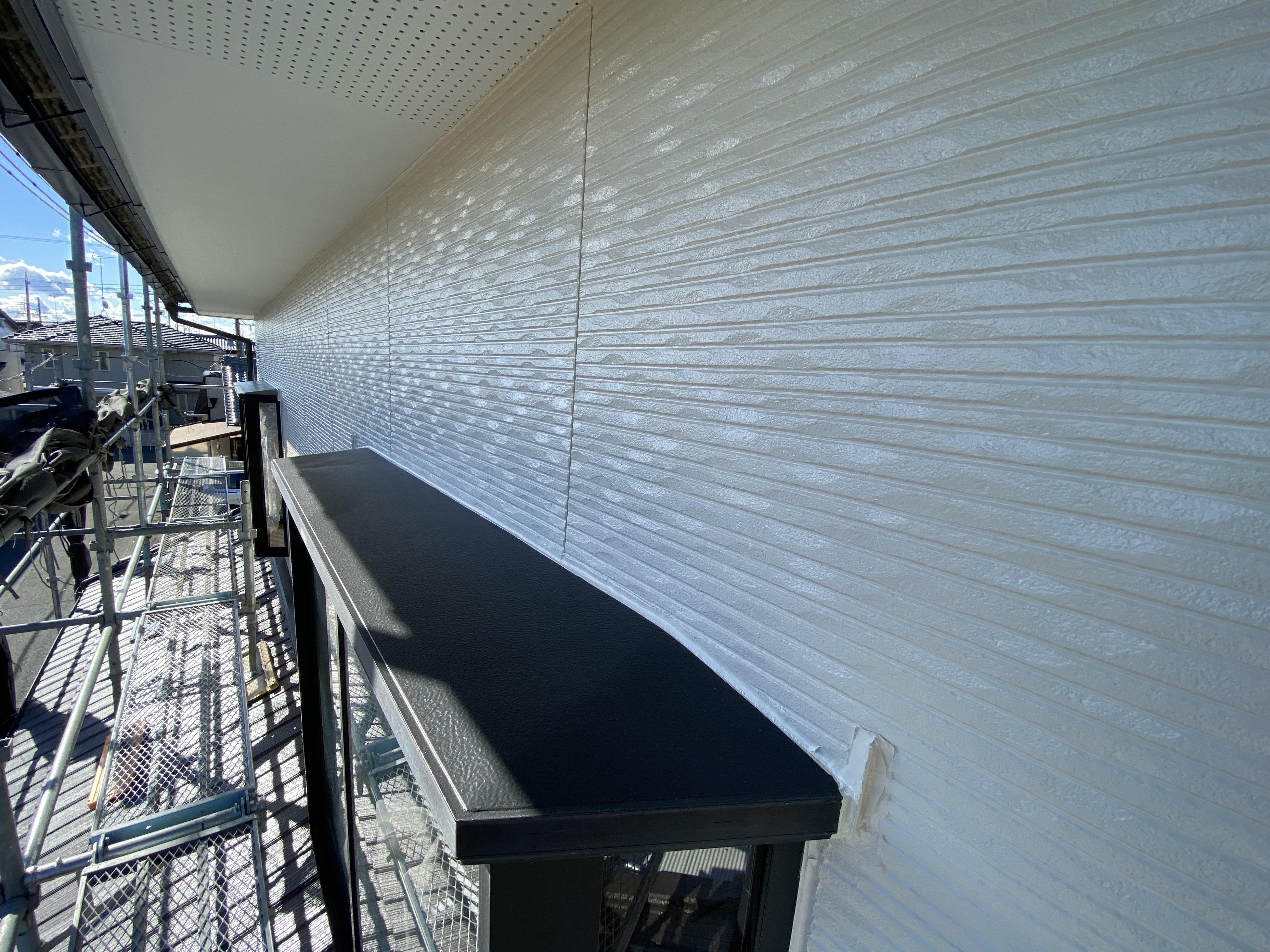 磐田市　屋根・外壁塗装　基礎ガード