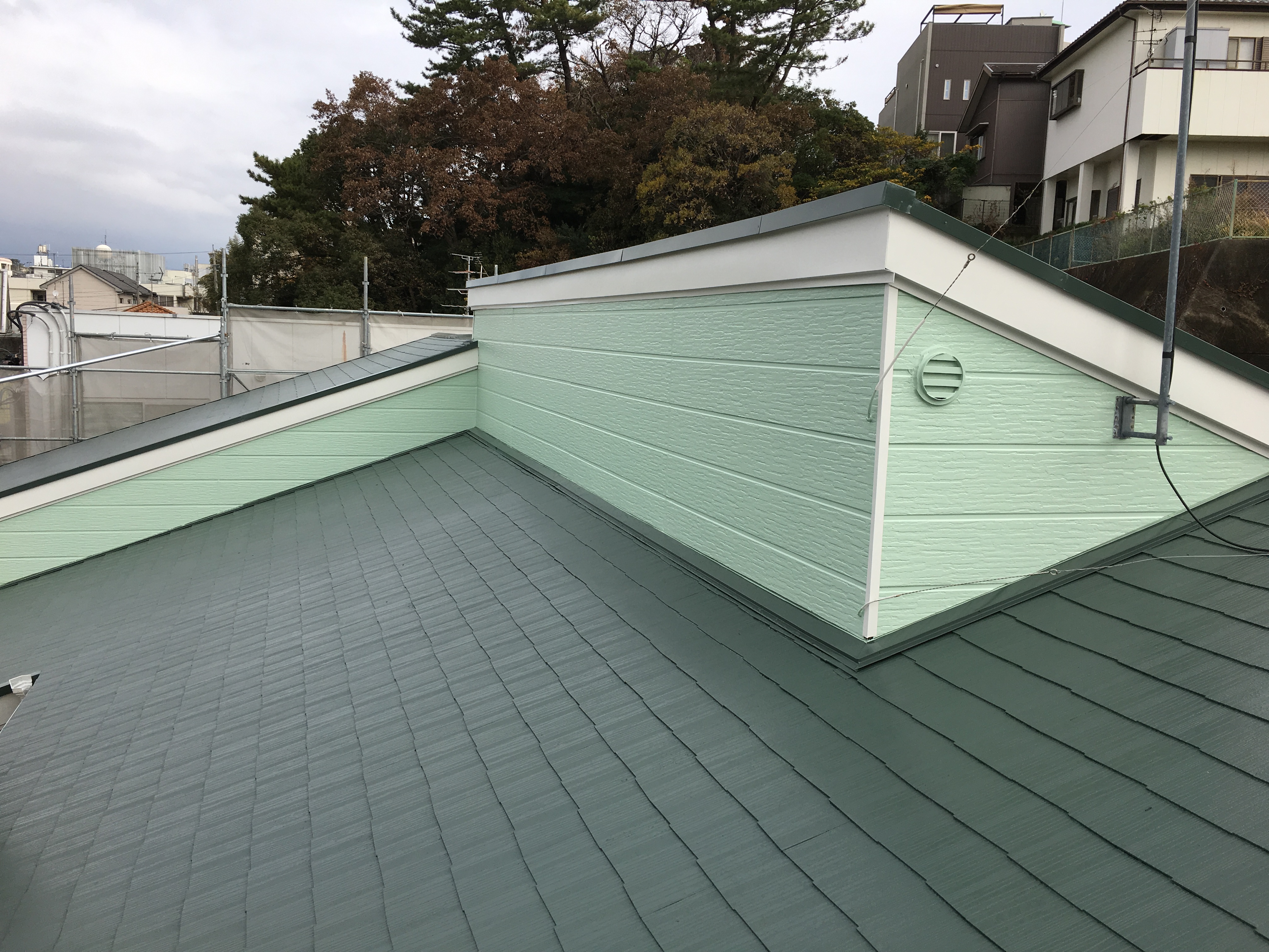 浜松市　集合住宅　屋根・外壁塗装工事